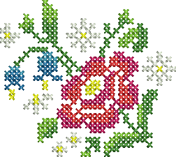 Machine Embroidery Crossstitch