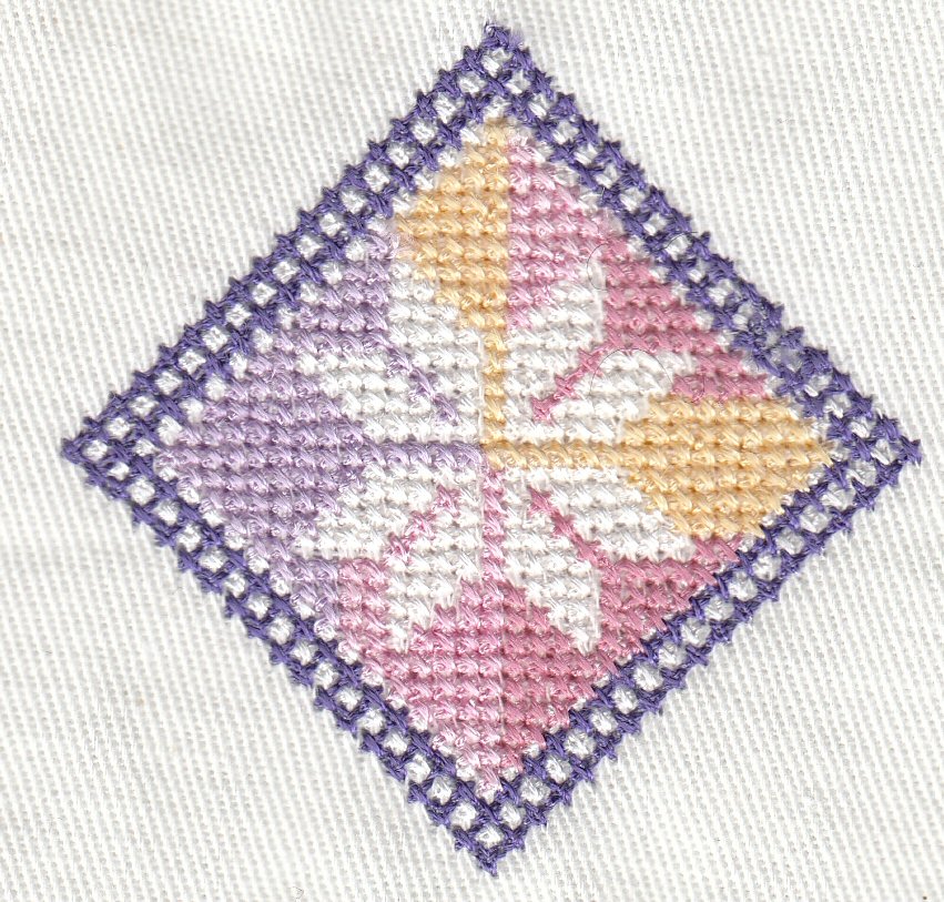 loom wide 7 leaf diamond